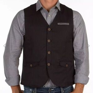 Mens vest waistcoat size Small lined New